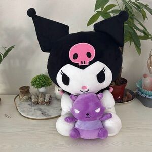 Sanrio Kuromi and Purple Plush Duo